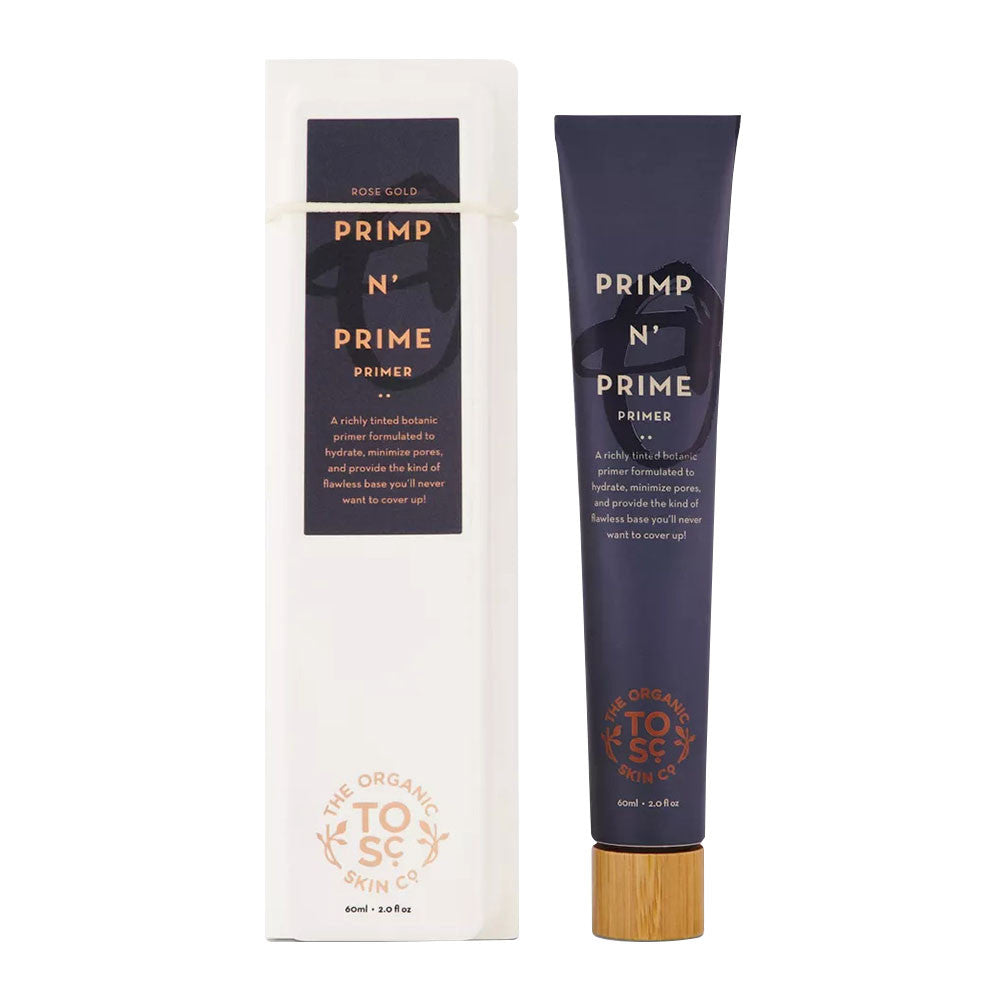 The Organic Skin Co Primp N Prime Primer, Rose Gold, 2 Oz